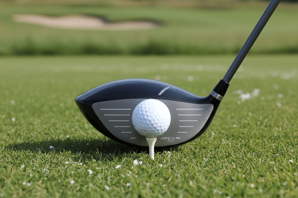 Udstyrsguides 2026 Golfstart.dk close up af driver bag teet bold