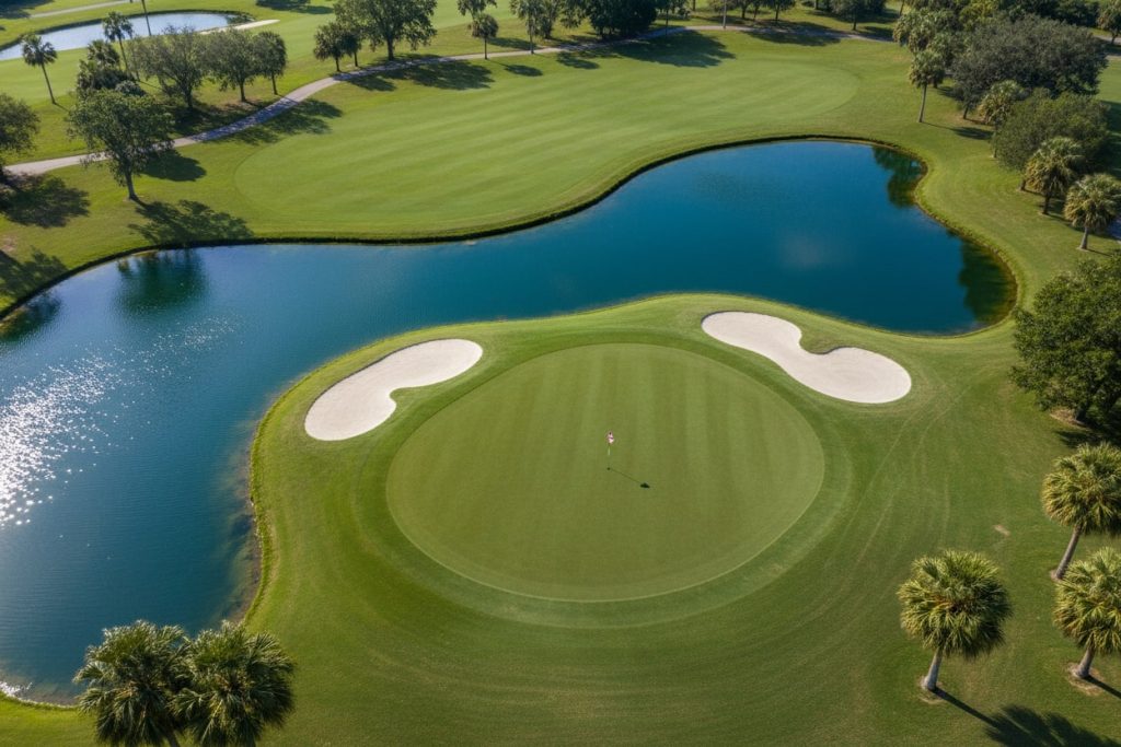 golfbane luftfoto 2